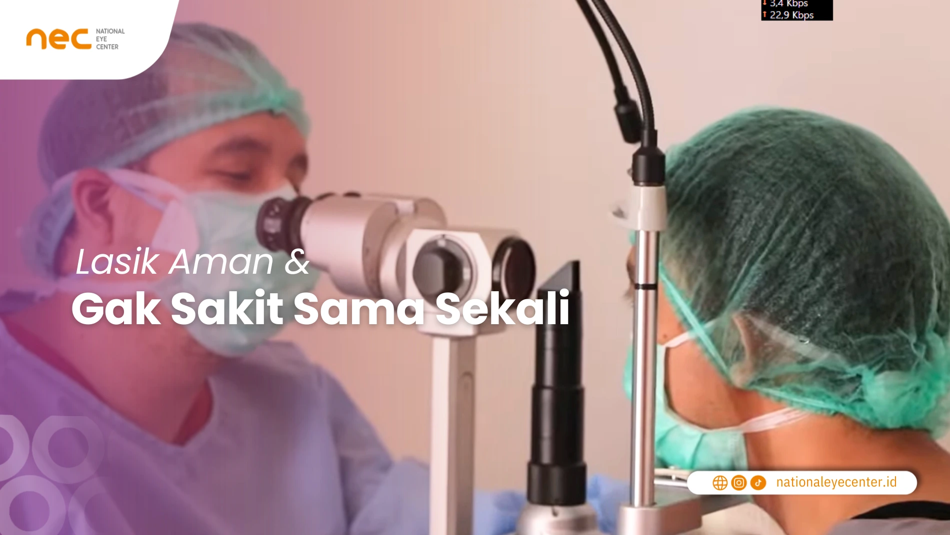 Dimas, Lasik Aman & Gak Sakit Sama Sekali