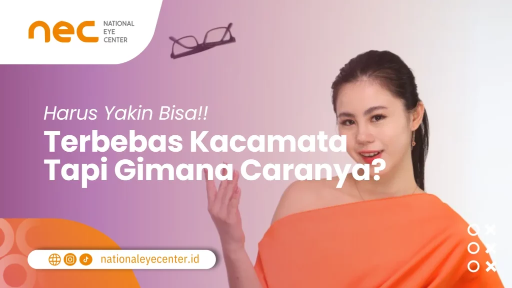 Seorang Wanita Ingin Terbebas Dari Kacamata Minus