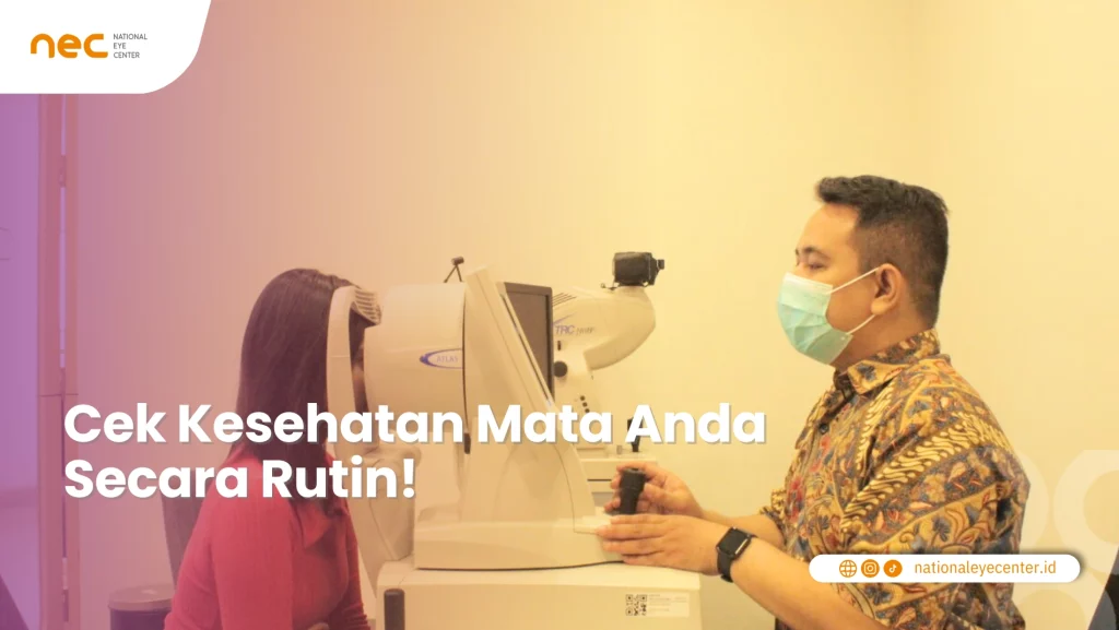 Bercak Merah pada Mata, Atasi dengan Cek kesehatan Mata Rutin