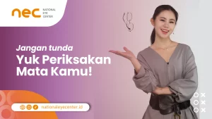 Seseorang sedang mengajak untuk konsultasi mata