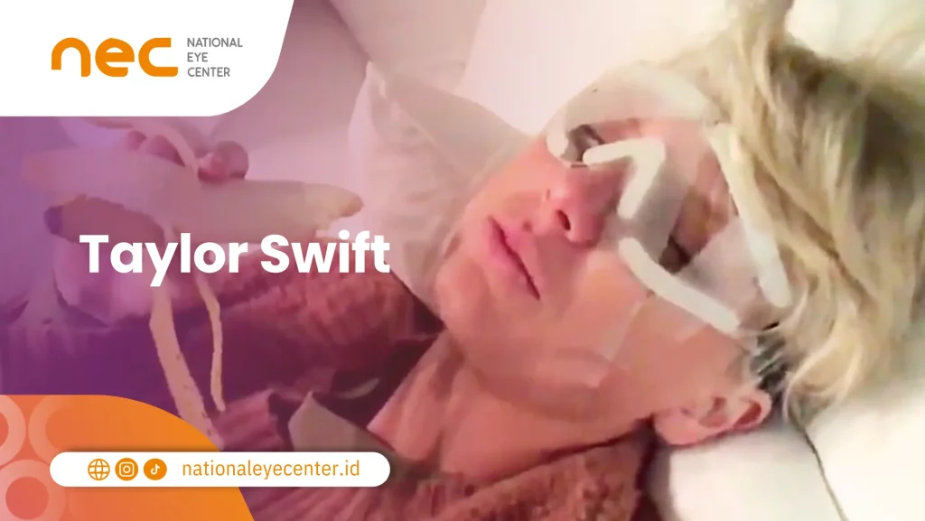 Taylor Swift merupakan artis internasional yang pernah lasik