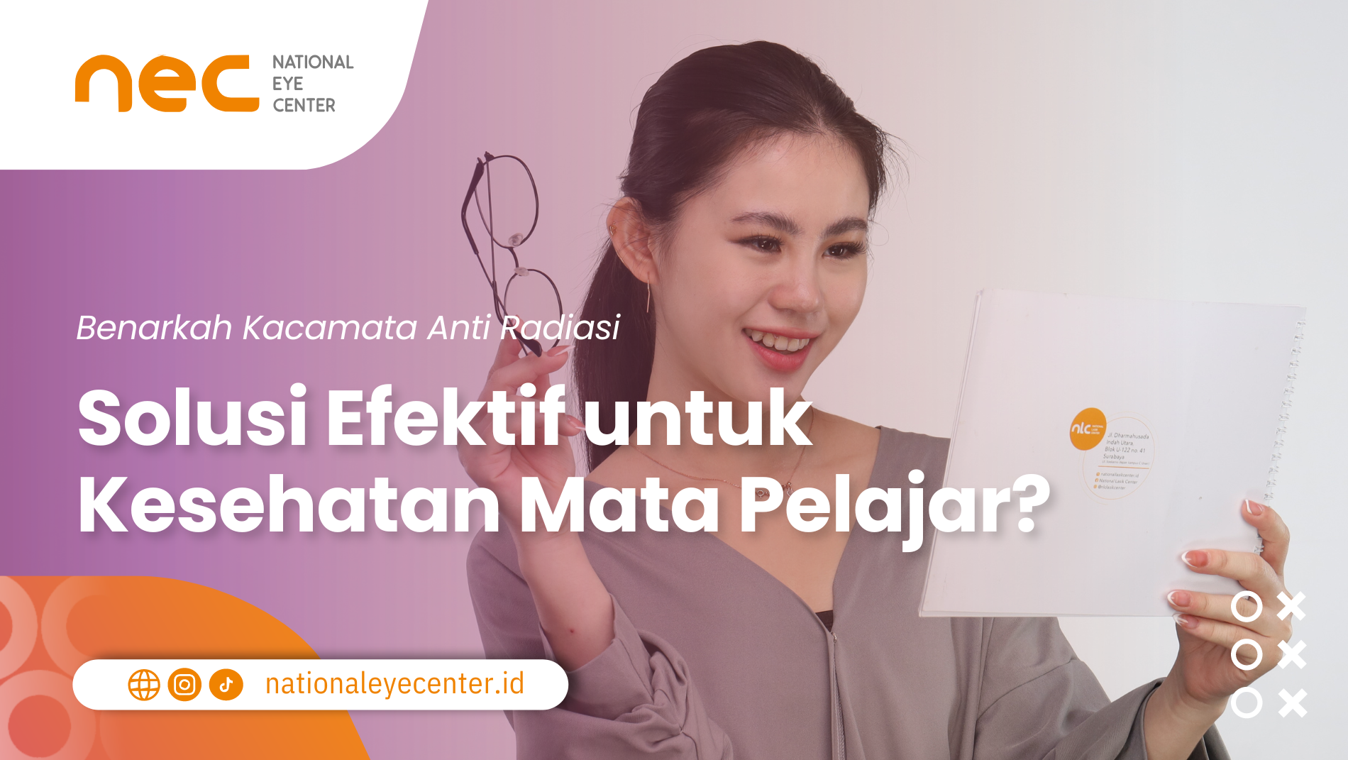 Benarkah Kacamata Anti Radiasi Solusi Efektif untuk Kesehatan Mata Pelajar?