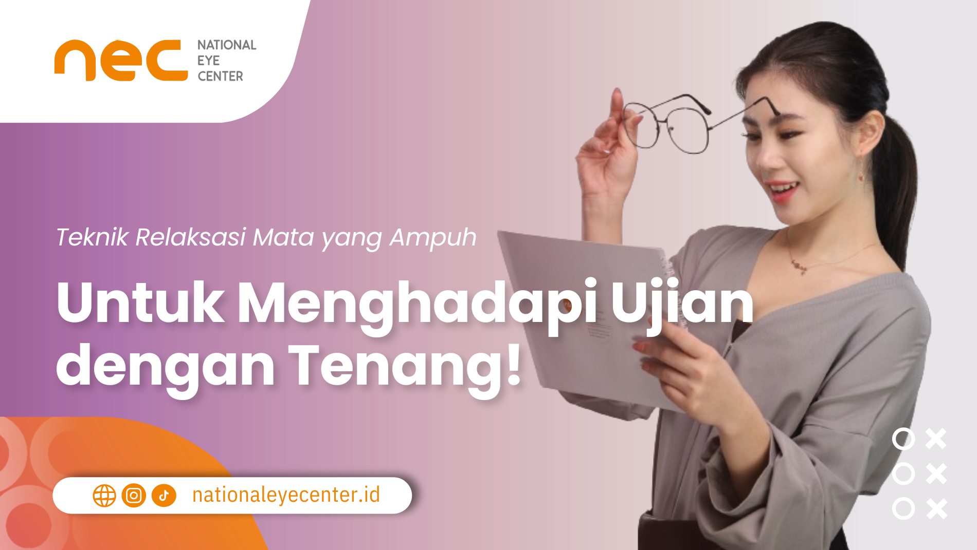 Teknik Relaksasi Mata yang Ampuh untuk Menghadapi Ujian dengan Tenang!