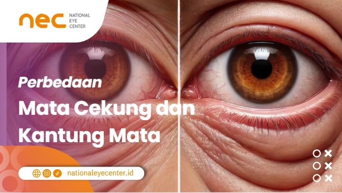 Perbedaan antara Mata Cekung dan Kantung Mata 